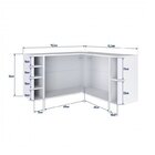 Cozinha Modulada De Canto 4 Peças Juruti Cabecasa Madeiraorig