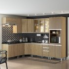 Cozinha Modulada De Canto Henn Integra 12 Peças Torre Quente