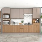 Cozinha Modulada Deseo Sem Tampo 6 Peças Mel/fendi