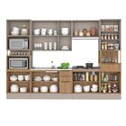 Cozinha Modulada Deseo Sem Tampo 6 Peças Mel/fendi