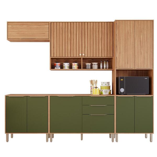 Cozinha Modulada Divina 5 Peças Com Torre Quente 1 Forno - Mgm