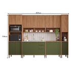 Cozinha Modulada Divina 6 Peças Com Torre Quente 2 Fornos - M