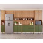 Cozinha Modulada Divina 9 Peças Com Torre Quente 1 Forno E Pa