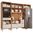 Cozinha Modulada Eloise 5 Peças Com Torre Quente 2 Fornos E P