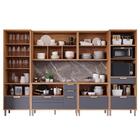 Cozinha Modulada Eloise 6 Peças Com Cristaleira E Torre Quent