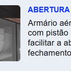 Cozinha Modulada Em Aço 5 Peças 11 Portas Sendo 2 De Vidro 2
