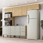 Cozinha Modulada Glória 4 Peças Com Aéreo 1200 3 Portas E Tor