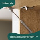 Cozinha Modulada Glória 5 Peças Com Aéreo 1200 3 Portas, Tamp