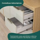 Cozinha Modulada Glória 5 Peças Com Aéreo 1200 3 Portas, Tamp