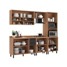 Cozinha Modulada Havana 5 Peças Com Tampo 11 Portas E 2 Gavet