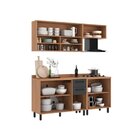 Cozinha Modulada Havana Com Tampo 07 Portas E 2 Gavetas Rover