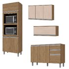 Cozinha Modulada Henn Integra 04 Peças Torre Quente 10 Portas