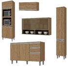 Cozinha Modulada Henn Integra 05 Peças Torre Quente 10 Portas