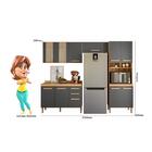 Cozinha Modulada Intenza Nubia 4 Peças - Nicioli