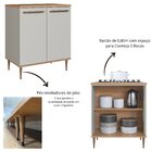 Cozinha Modulada Isabelle 6 Peças Com Torre Quente Para 2 for