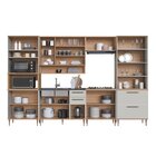 Cozinha Modulada Isabelle 7 Peças Com Torre Quente Para 2 For