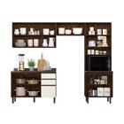 Cozinha Modulada Kali Premium 4 Peças Com Paneleiro Duplo - N