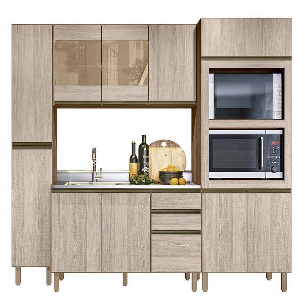 Cozinha Modulada Kali Premium 4 Peças Com Torre Quente - Nici