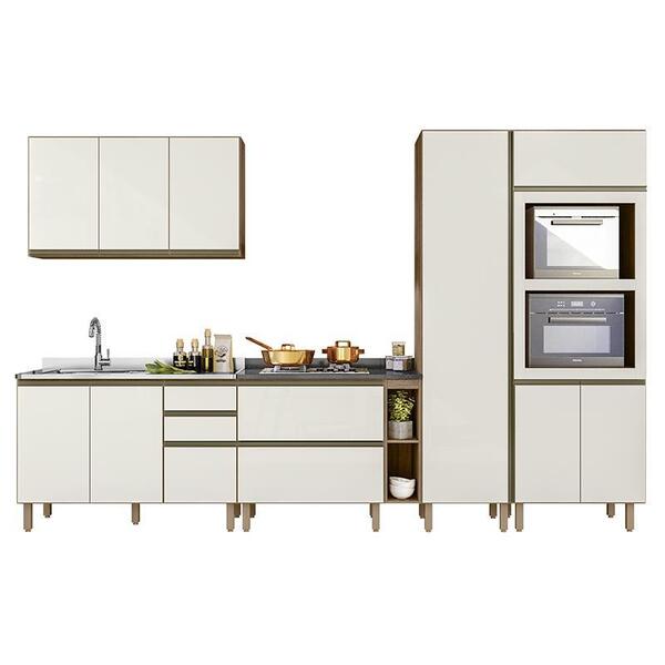 Cozinha Modulada Kali Premium 6 Peças Com Torre Quente - Nici