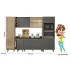 Cozinha Modulada Kali Premium 8 Peças Com Torre Quente - Nici