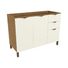 Cozinha Modulada Kappesberg Lótus, 9 Portas, 3 Gavetas - CB615