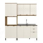 Cozinha Modulada Kappesberg Lótus, 9 Portas, 3 Gavetas - CB615