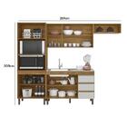 Cozinha Modulada Karen 4 Peças Com Paneleiro Duplo - Peternel