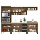 Cozinha Modulada Karen 5 Peças Com Balcão 119cm Sem Tampo - P