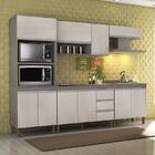 Cozinha Modulada Karen 5 Peças Com Balcão 119cm Sem Tampo - P