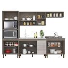 Cozinha Modulada Karen 5 Peças Com Balcão 119cm Sem Tampo - P