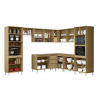 Cozinha Modulada Kelly 09 Peças Kit 01 Aramóveis