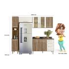 Cozinha Modulada Lavanda 4 Peças - Nicioli