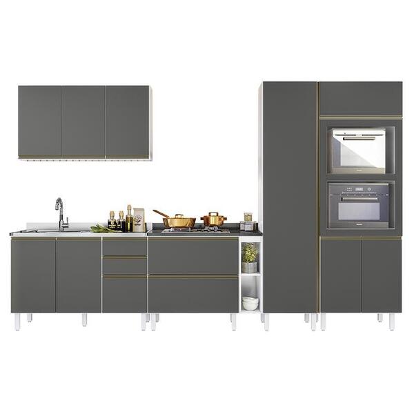 Cozinha Modulada Lina 6 Peças Com Torre Quente - Nicioli