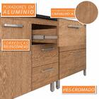 Cozinha Modulada Lira 5 Peças Carvalho Americano - Moveis Ara