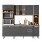 Cozinha Modulada Loá 4 Peças Com Torre Quente E Paneleiro - N