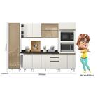 Cozinha Modulada Nelle 8 Peças Com Torre Quente - Nicioli