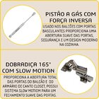 Cozinha Modulada Paneleiro Nicho Cristaleira Com Vidros Refle