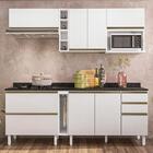 Cozinha Modulada Para Cooktop 08 Peças Em Mdf Kali Nicioli