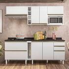 Cozinha Modulada Para Cooktop 08 Peças Em Mdf Kali Nicioli