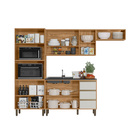 Cozinha Modulada Peternella Florença 4 Peças Com Torre Quente