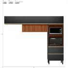 Cozinha Modulada Proença 3 Peças Com Torre Quente 2 Fornos E