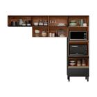 Cozinha Modulada Proença 3 Peças Com Torre Quente 2 Fornos E