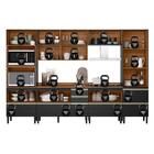 Cozinha Modulada Proença 6 Peças Com Cristaleira E Torre Quen