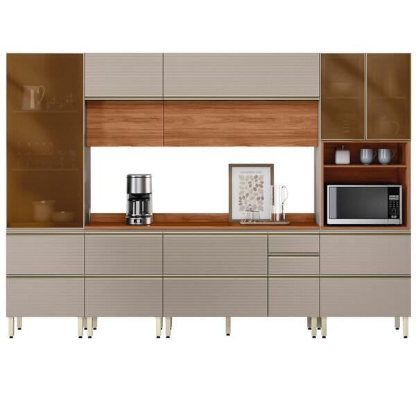 Cozinha Modulada Proença 6 Peças Com Paneleiro 1 Forno - Dema