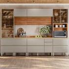 Cozinha Modulada Proença 6 Peças Com Paneleiro 1 Forno - Dema