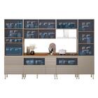 Cozinha Modulada Proença 6 Peças Com Paneleiro 1 Forno E Cris