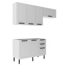 Cozinha Modulada Provençal Americana 4 Peças 1 80m 100% Mdf P