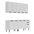 Cozinha Modulada Provençal Americana 6 Peças 2 00m 100% Mdf P