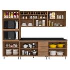 Cozinha Modulada Rayssa 5 Peças Carvalho/ Off White - Moveis