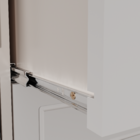 Cozinha Modulada Retrô Off White/ Nogueira